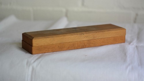 Vintage sharpening oil stone - sharpening,