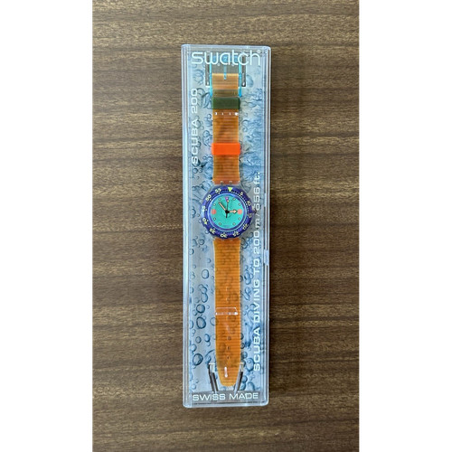 Vintage 1991 swatch scuba 200 - vintage,
