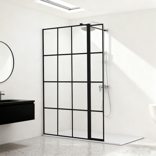 Shower screen with - screen,