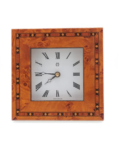 Vintage desk mantel - desk, clock