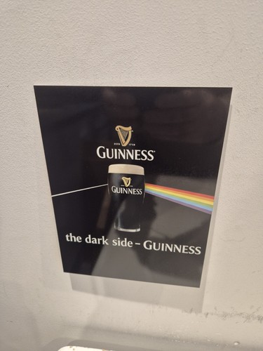 Guinness vintage metal sign - guinness,