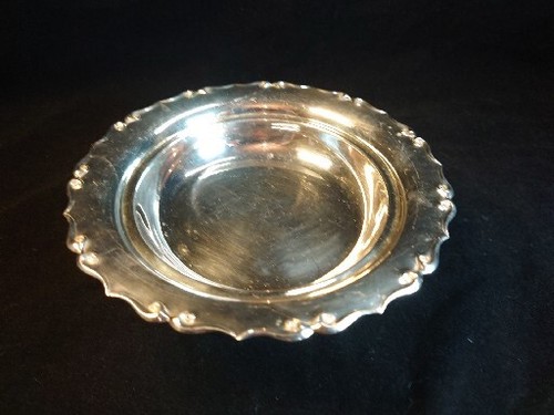 Silver plated bowl long - silver,