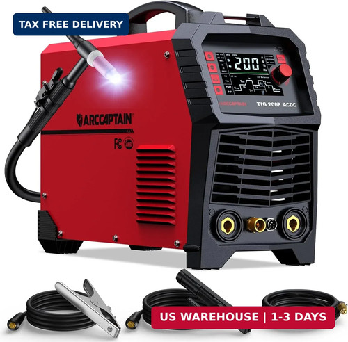 Arccaptain tig welder dc - arccaptain, ac/dc