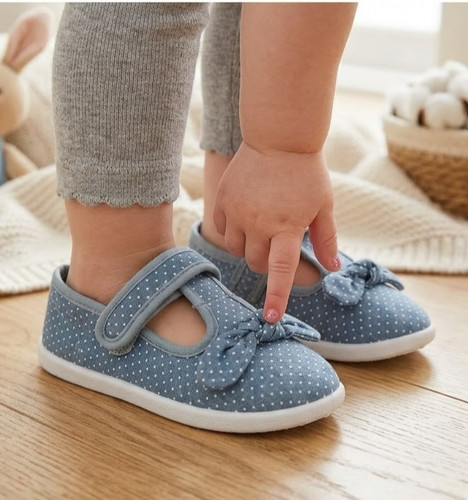 Girls summer bow shoes - summer,