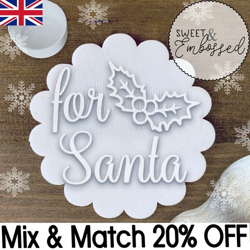 For santa cookie - for, stamp