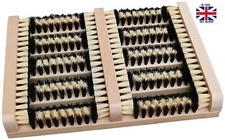 Wooden Outdoor Doormat Boot