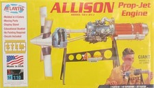 Plastic model kits of engine's variation's of scale