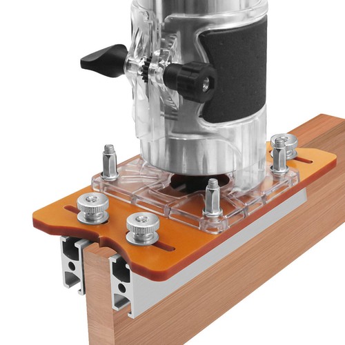 Wood trimmer router - router, in