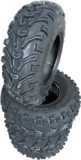 25x10.00-12 & 25x8.00-12 Kenda Bear Claw  ATV Quad tyres Set