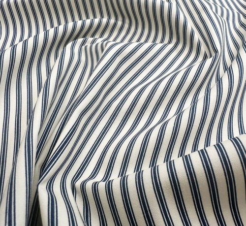Cotton fabric navy blue - cotton, &