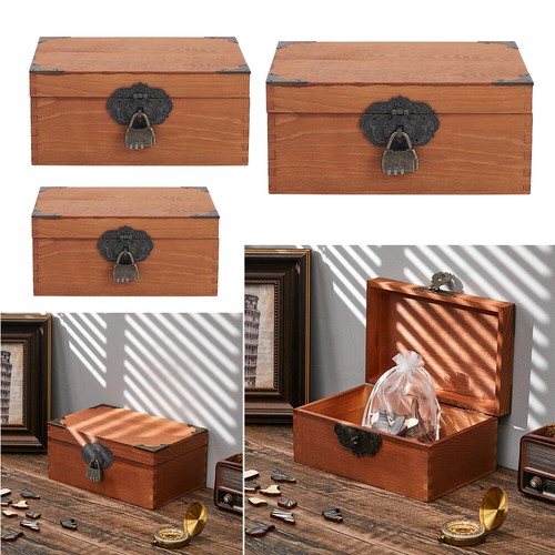 Wooden storage box memory - wooden,