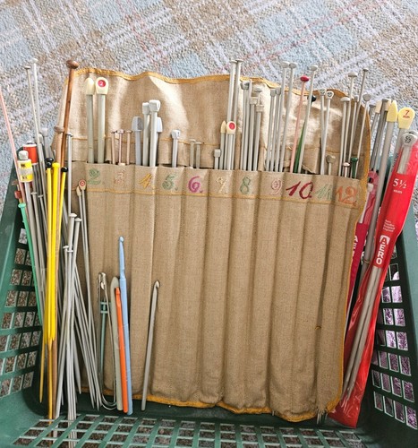 Vintage knitting needles - vintage,