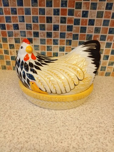 Mason cash mother hen nest - hen,