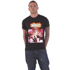 WASP W.A.S.P. T Shirt First Album Band Logo new Official Mens Black S