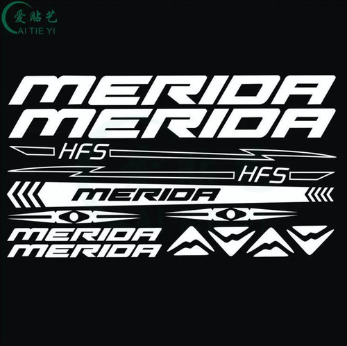 Merida bicycle sticker - bicycle,