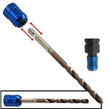 1/4" Dr to 1/4" Hex, Quick