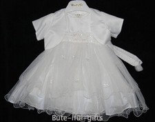 Baby Girls Ivory Dress Bolero