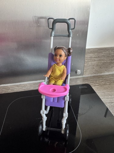 Toddler barbie doll with pram - toddler,