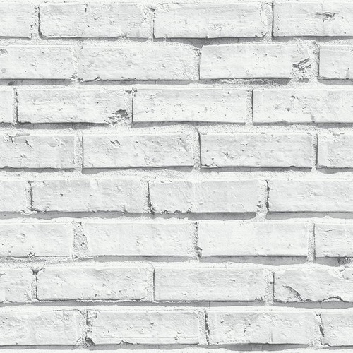 White brick wallpaper sw12 - brick,