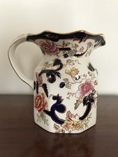 Large Vintage ~ Mason's~  Mandalay ~ Jug ~ Ironstone ~ 16cm Tall