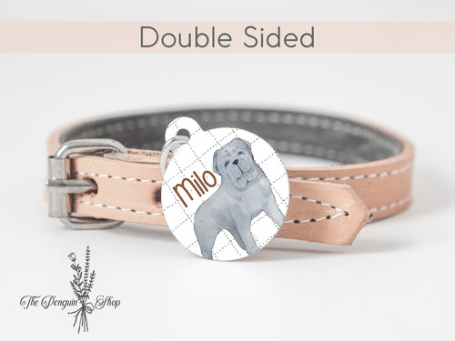 Dog tags personalised name - dog,