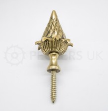 Brass Small Acorn Clock Finial