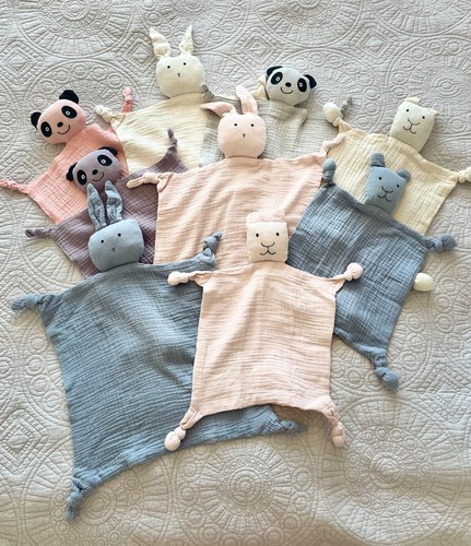 Muslin newborn baby comforter - newborn,