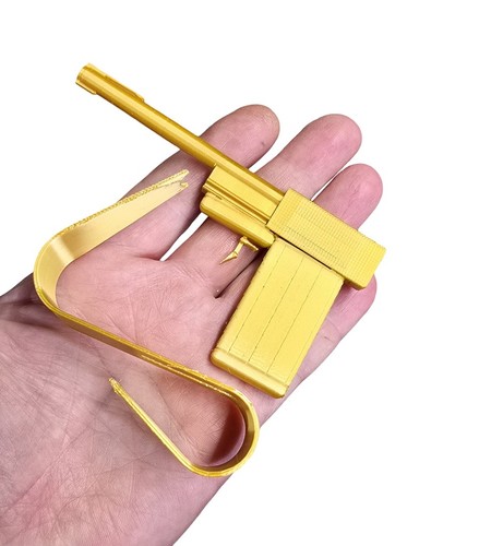 Golden gun miniature - golden,
