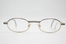 Vintage Eyeglasses Cazal 1142 Gold Multicolor Oval Eyeglasses Frames Eyeglasses
