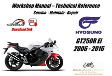 Hyosung GT250R Ei  Service