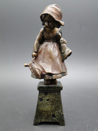 Bronze figurine vienna - bronze,