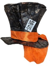 Adults Mad Hatter Top Hat Wonderland Fancy Dress Costume Accessory [One Size]