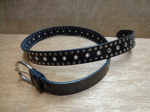 Black medieval viking studded - black,