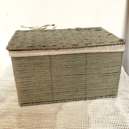 Storage basket lined with - basket,