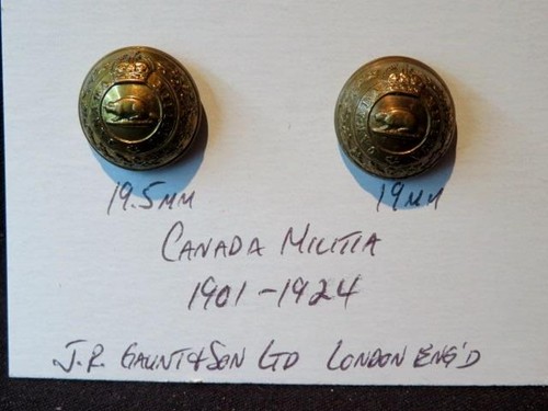 Canada militia wwi - canada, wwi/pre-wwi