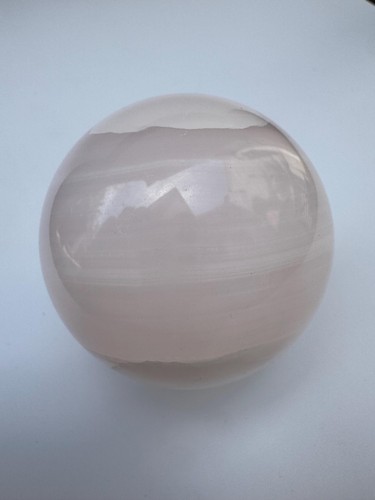 Pink mangano calcite sphere - mangano,