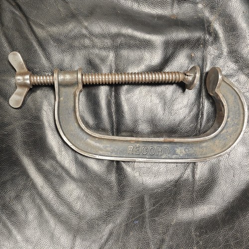 Vintage record clamp - vintage, 6"
