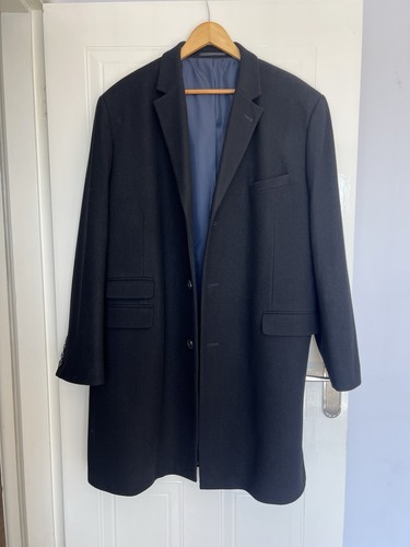 Men black crombie - black,