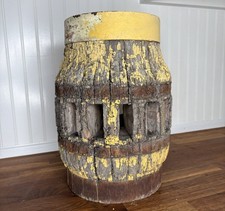 Antique yellow wooden - yellow, wagon