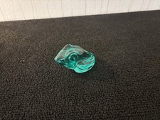 Turquoise Crystal Frog Daum