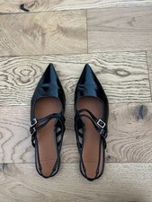 Vagabond Women's Cow Leather Flat Shoes UK6 + Original Box