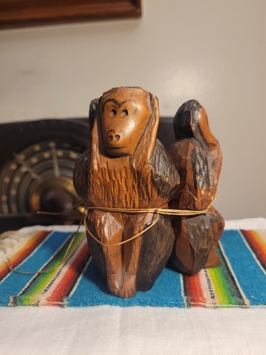 Three vintade wise monkeys - three,