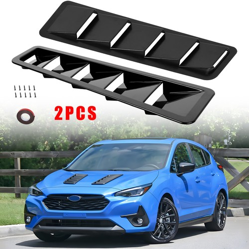 Glossy black hood vent - glossy,