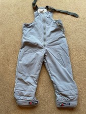 Berghaus Extrem Wind stopper Goretex Black Salopettes W40” *