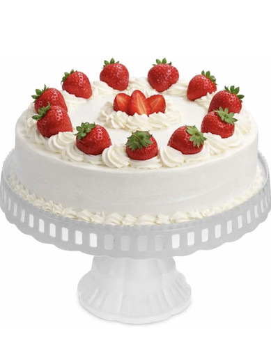 White single tier plastic - tier,
