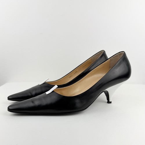 Women black leather vintage - women's,