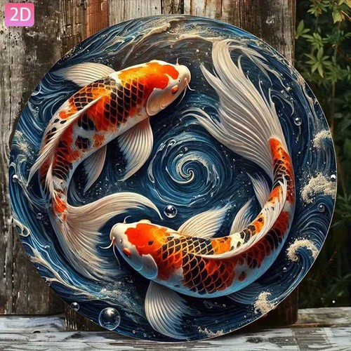 Swirling koi carp oriental - carp,