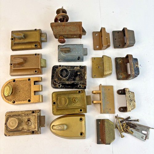 Vintage locksmith lot door rim - vintage,