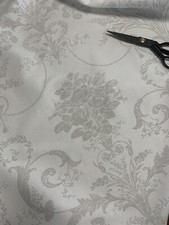 LAURA  ASHLEY JOSETTE D GREY/WHITE Fabric Per 1M