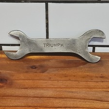 Vintage Triumph Open Ended Spanner With Triumph Marking